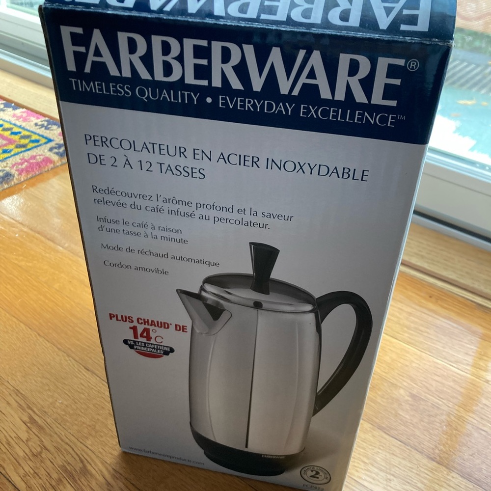 Farberware percolator